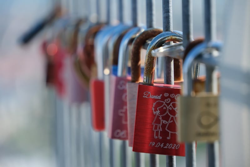 Lock symbolizing confidentiality
